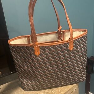 Stylish Brown Tote Bag